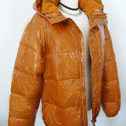 Zara unisex jacket new, water repellent, camel, oversized L
