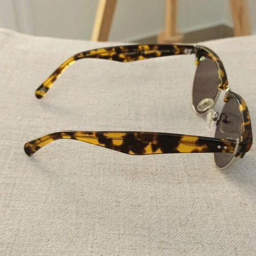 Massimo Dutti sunglasses used, brown and gold