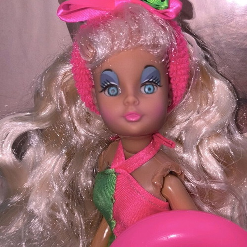 Bibibo doll used with long hair and beach swimsuit
