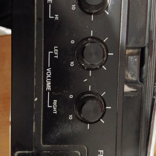CGME STR‑700 radio cassette player used vintage with MIC/AUX