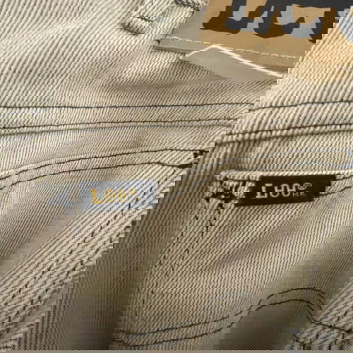 Lee Jeans vintage ανδρικό παντελόνι καφέ-γκρι, σαν καινούργιο