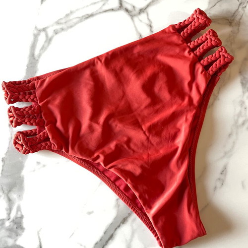 Vero by Aslanis swimsuit like new, red, size No L, high waist