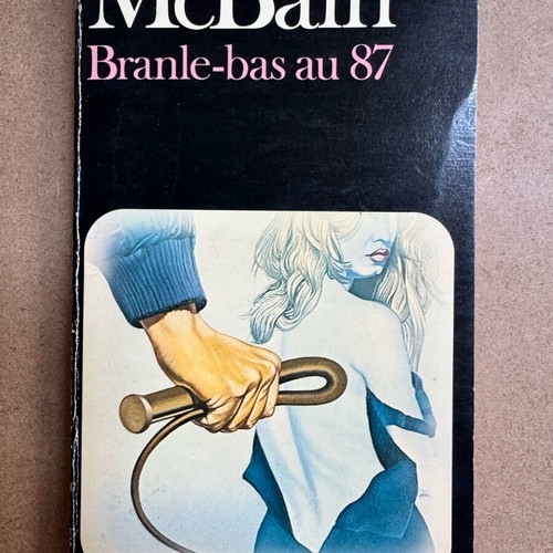 Ed McBain Branle-bas au 87 book like new, French edition