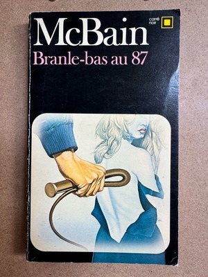 Ed McBain Branle-bas au 87 book like new, French edition