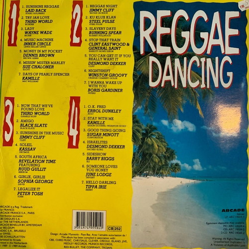 Reggae Dancing double LP used