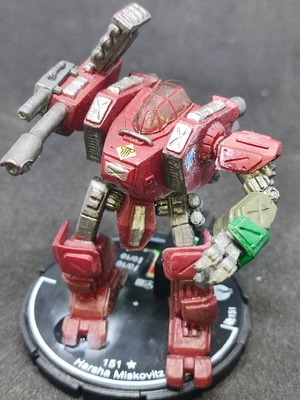 Mechwarrior Harsha Miskovitz - Blade #151 used