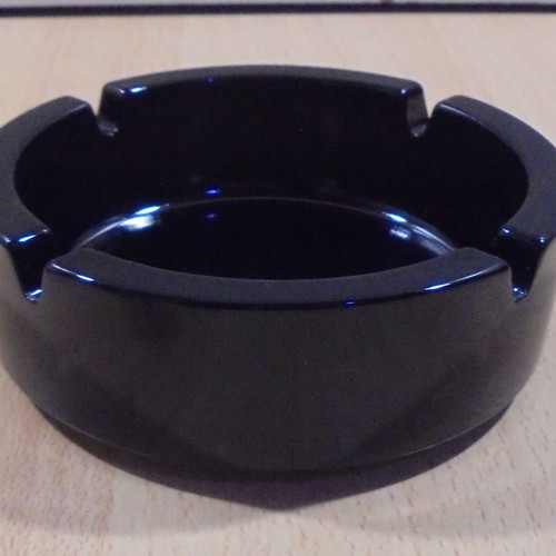 Nemiroff Vodka promotional glass ashtray like new