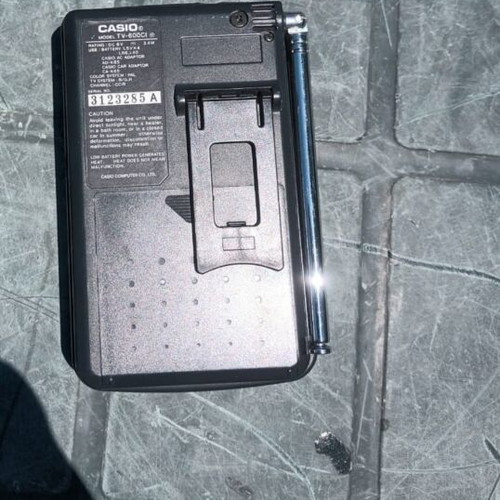 Casio portable tuner and cassette player like new