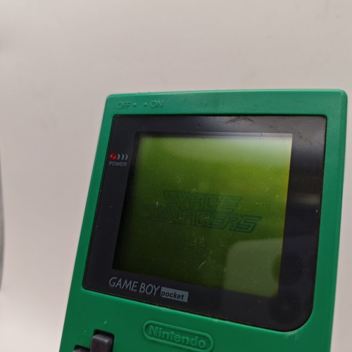 Gameboy Pocket green used, official Nintendo handheld console