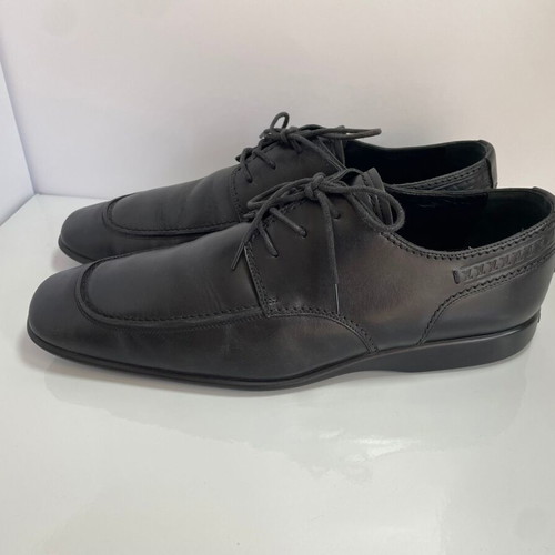 Louis Vuitton men's elegant leather shoes used, size 42, black