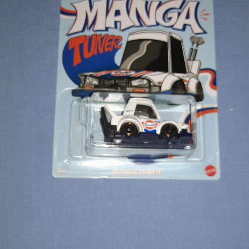 Hot Wheels Tooned Gulf Series Manga Tuner νέο μεταλλικό αυτοκίνητο 1:64