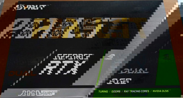 Palit GeForce RTX 2060 Super 8GB GDDR6 Dual Κάρτα Γραφικών GPU PCI-E x16 3.0 HDMI DisplayPort DVI