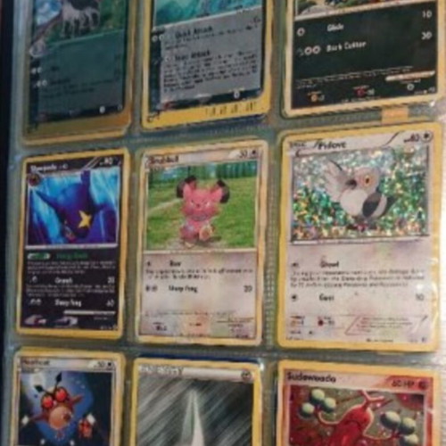 Pokemon cards like new with album and collectible value