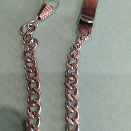 Watch chain new, stainless steel silver color