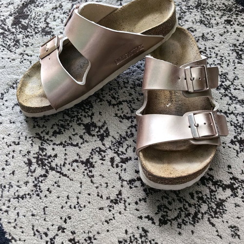 Birkenstock slippers size 35 used