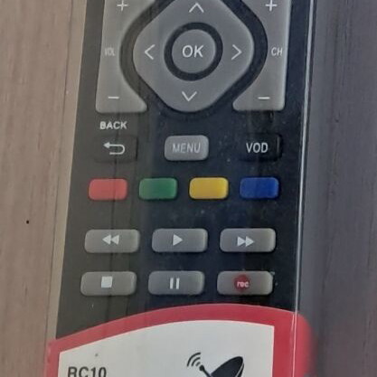 Noozy RC7 and RC10 remote control set for Cosmote TV and Nova