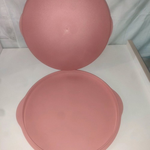 Tupperware Expression Round Cake Server new