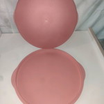 Tupperware Expression Round Cake Server new