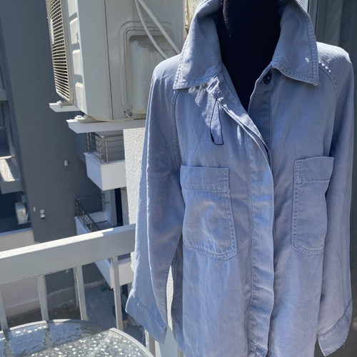 Zara Blue Jacket Size M New