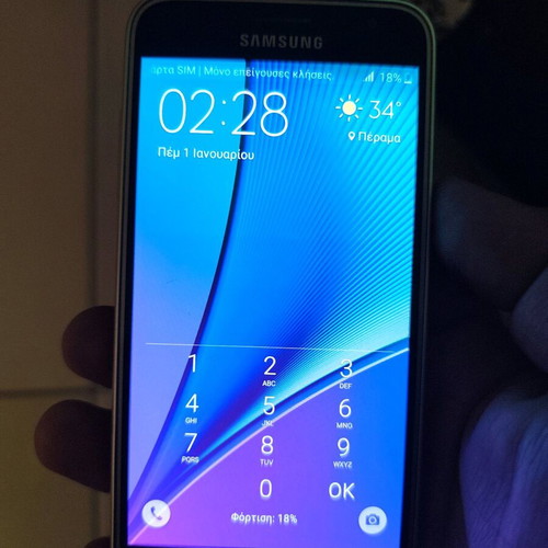 Samsung Galaxy J3 used, for parts, pack of 2 phones