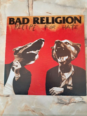 Bad Religion Recipe For Hate βινύλιο LP μεταχειρισμένο, punk