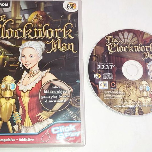 The Clockwork Man PC game used, Puzzle