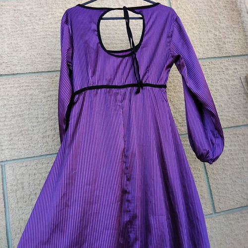 Ninety Nine dress like new, satin fabric, purple, size S