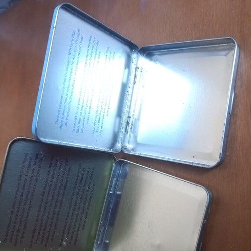 Metal boxes used, set of 2 from Synkareta