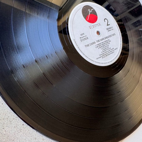 The Cars Greatest Hits LP used, rock genre