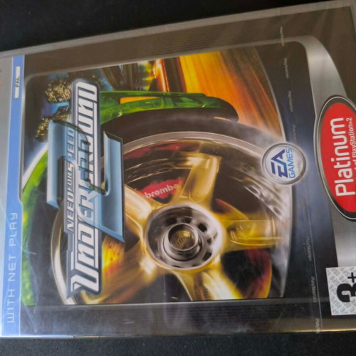 Need for Speed Underground 2 Platinum sealed PlayStation 2 game