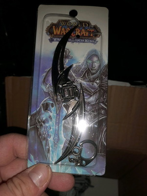 World of Warcraft decorative keychain new