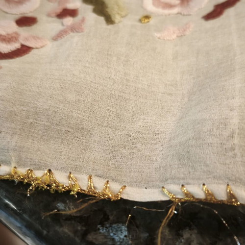 Table Runner used, 120 x 46 cm, possible silk Souli