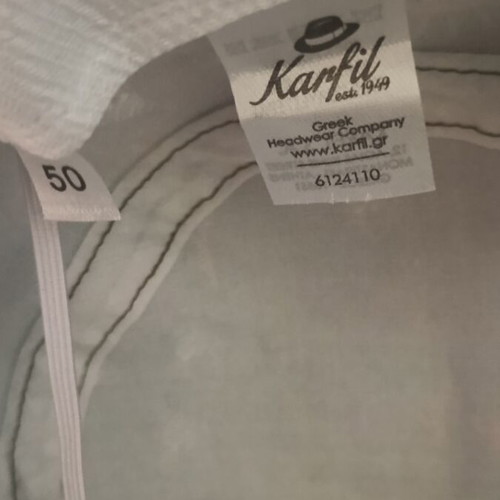 Karfil Hats Bucket Hat with Zoo Safari Design Size 50 like new