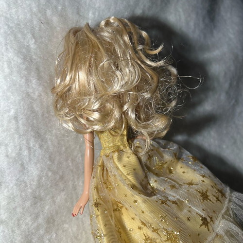 2023 Holiday Barbie Doll used with earrings and shoes