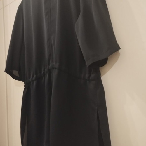Maristel blue black shirt jacket like new, size 5XL