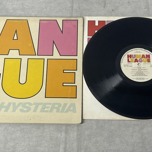 The Human League Hysteria 1984 LP vinyl used