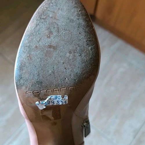 Formarina leather ankle boots like new, pink, size 39