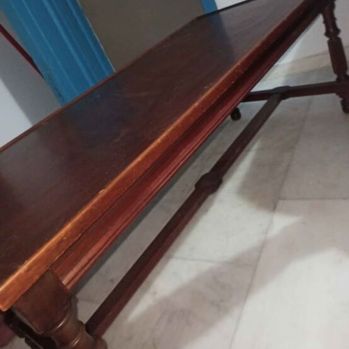 Wooden coffee table