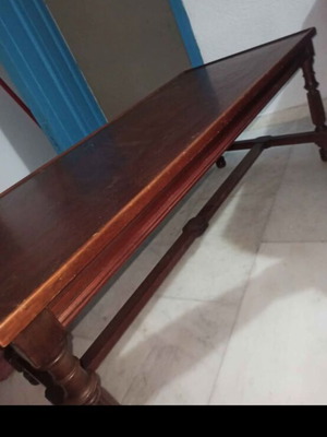 Wooden coffee table