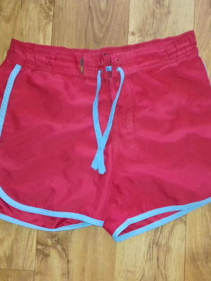 Ανδρικό μαγιό Glou S μεταχειρισμένο, κόκκινο και μπλε