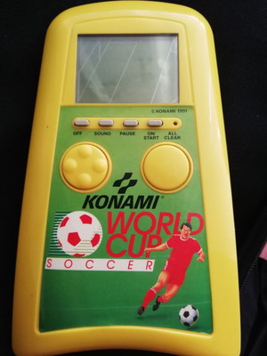 Konami World Cup Soccer handheld electronic game like new