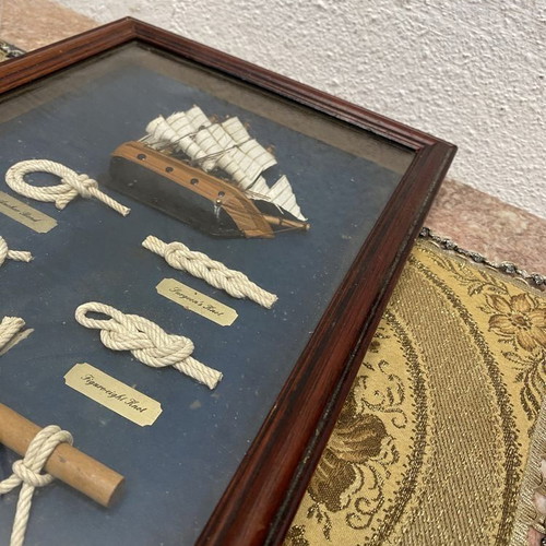 3D sea painting used with handmade elements