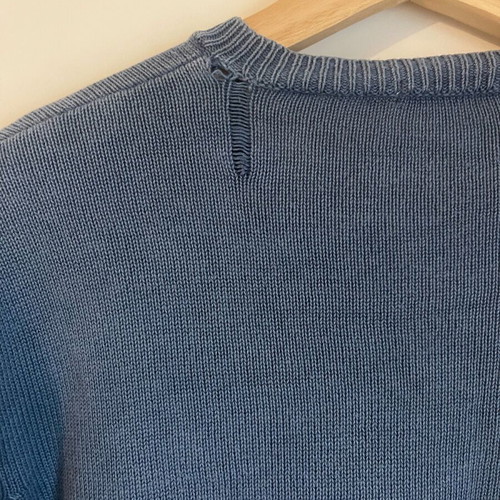 DKNY knitted sweater size M used, blue