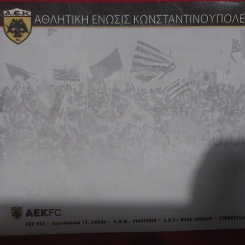 AEK vintage ticket stubs pack of six like new