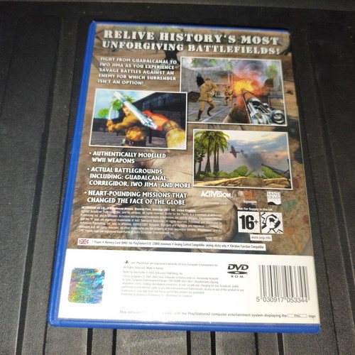 Battle for the Pacific PlayStation 2 game used