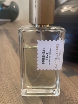 Bohemian Lime Goldfield & Banks Eau de Parfum 100 ml used, 15 ml missing