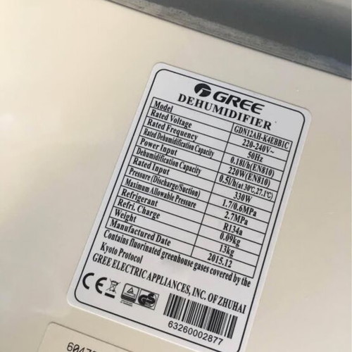Gree dehumidifier like new