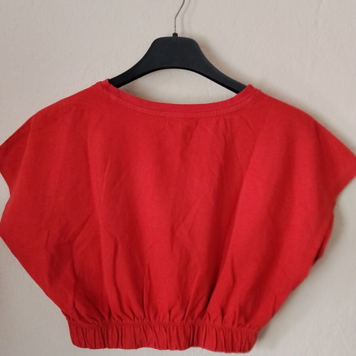 Croptop Zara red, like new, size S