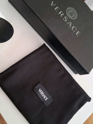 Versace fabric wallet 10x12cm new with box and sticker