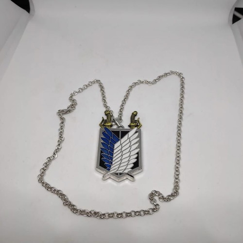 Attack on Titan Wings of Freedom Pendant with Chain like new